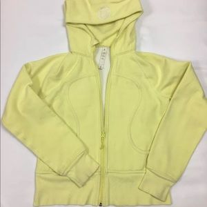 Lululemon Scuba Hoodie Zip Up Women’s SZ 8 Yellow